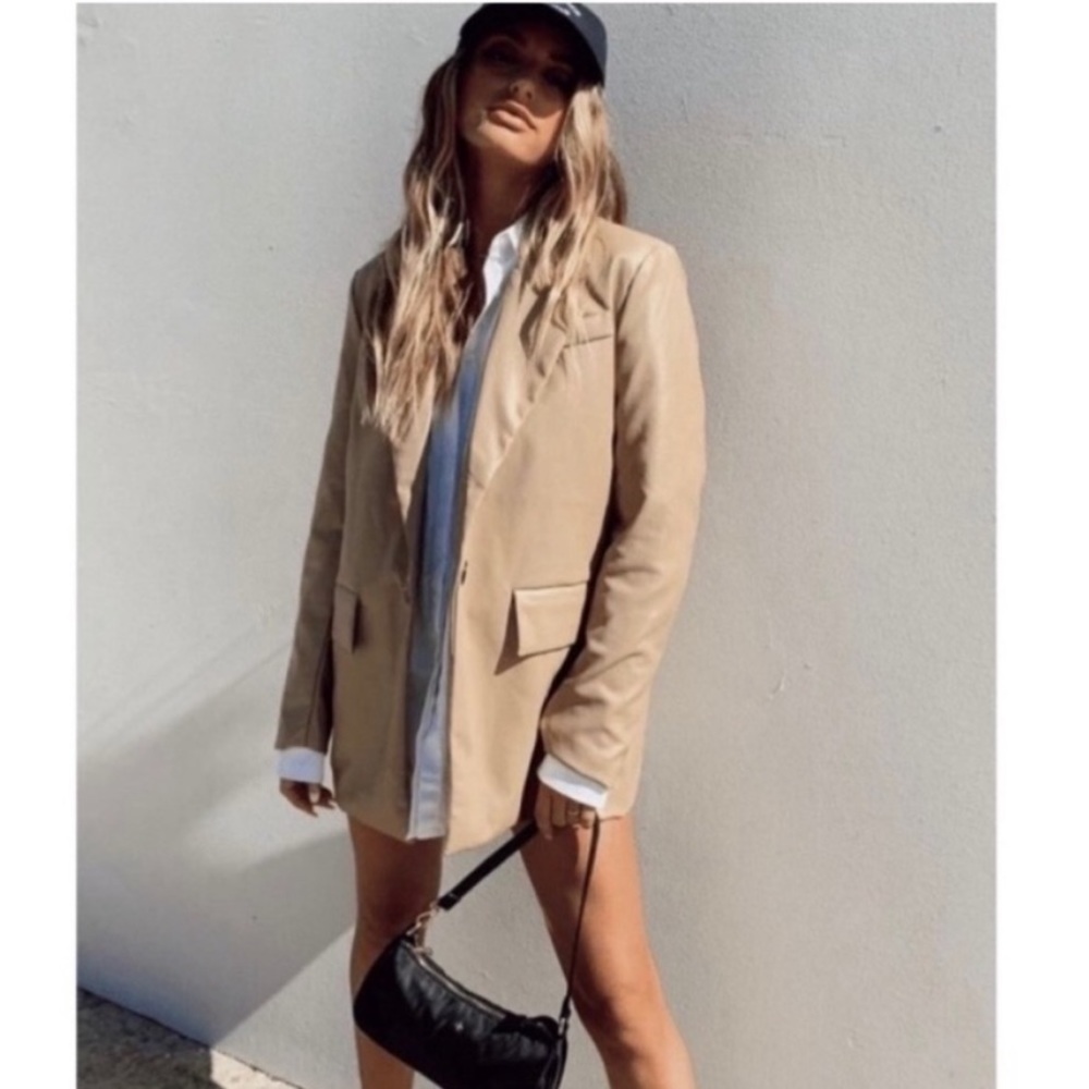 NWOT Joie Leather Blazer
